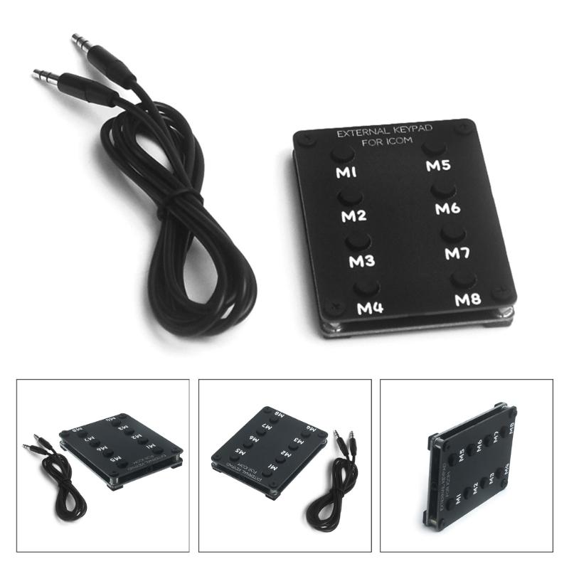 Externí klávesnice Rádio Klávesnice pro rychlé ovládání pro vysílačky Zlepšuje zážitek
