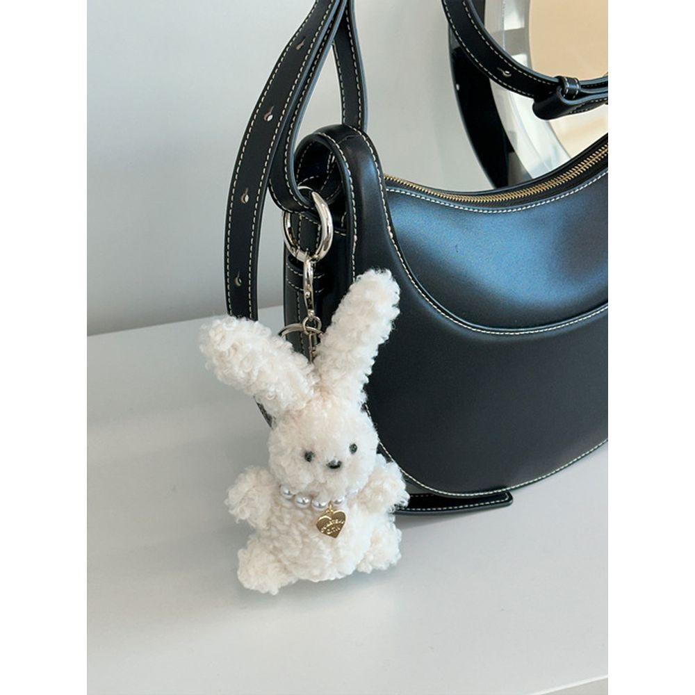 

quartevv Toto-white (bag keyring) white