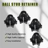 4Pcs Headlight Lamp Assembly Ball Stud Retainers for 2005-2008 Dodge Magnum