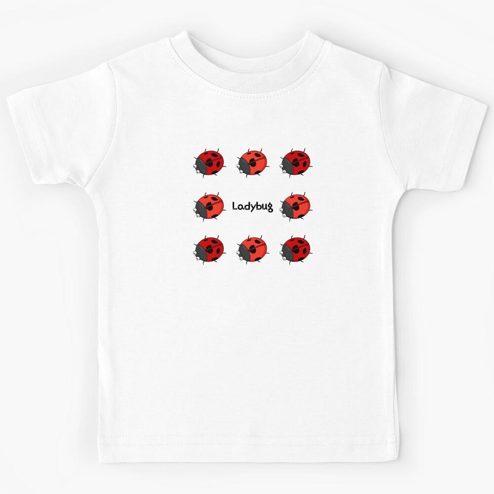Cute Ladybug Kids T-Shirt 170