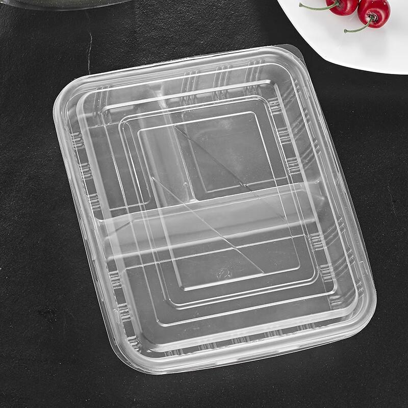 Disposable PP 3-Compartment Takeout Lunch Boxes
