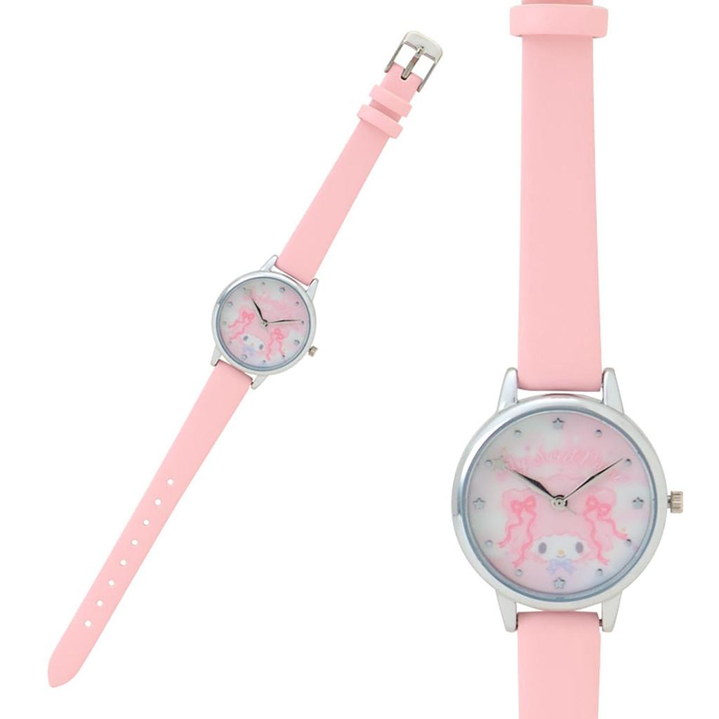 Sanrio Watch My Sweet Piano Metal Leather Strap 292010 (Dreamy) Frame/Faux