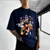 Anime Dragon Ball T-Shirt reine Baumwolle Thermodruck Tee Mode Lässig Kurzarm Oberteil 2026 Sommer Neu Streetwear Hip Hop