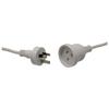Jaycar Mains Extension Cable with Flange 240V 10A (2m)