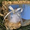 6-12CM Christmas Transparent Ball Plastic Fillable Bauble Xmas Tree Hanging Ornaments Decoration for Home Wedding Party Gift Box