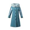 Cappotto parka caldo casual invernale da donna Cappotto outwear solido Cappotto di pelliccia