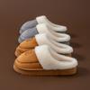 Autumn and Winter New Cotton Slippers Cartoon Indoor Velvet Platform Shoes Warm Home Non-slip Shoes