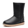 Women Winter Short Snow Boots Faux Fur Lined Flat Casual Shoes