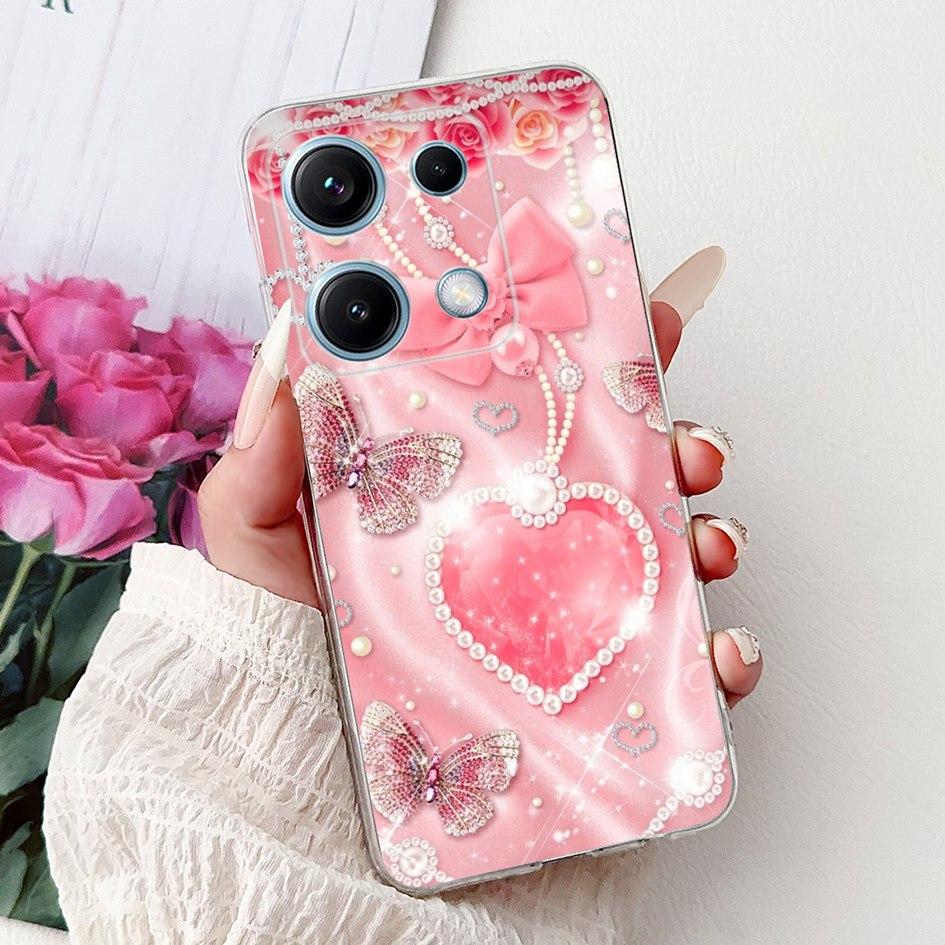 New Case For Xiaomi Redmi Note 14S Cover 2025 Popular Cartoon Astronaut Soft Silicone Clear Cover For Redmi Note14s 4G Shell New