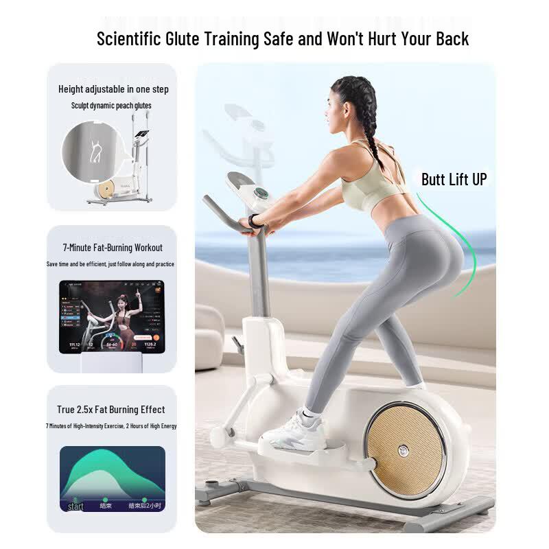 YESOUL SUPER 3 Self-Generating Elliptical Trainer CN plug (adapter included)