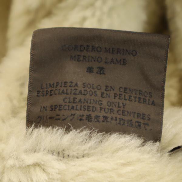 LOEWE Sheepskin Mouton jacket 40 Brown Sheepskin Women Used
