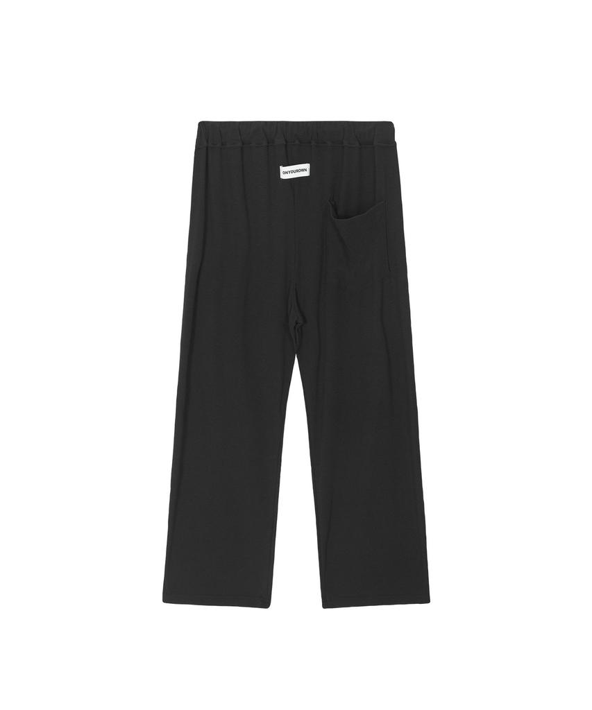 Onyueooun Empty Pocket Trousers (Black)