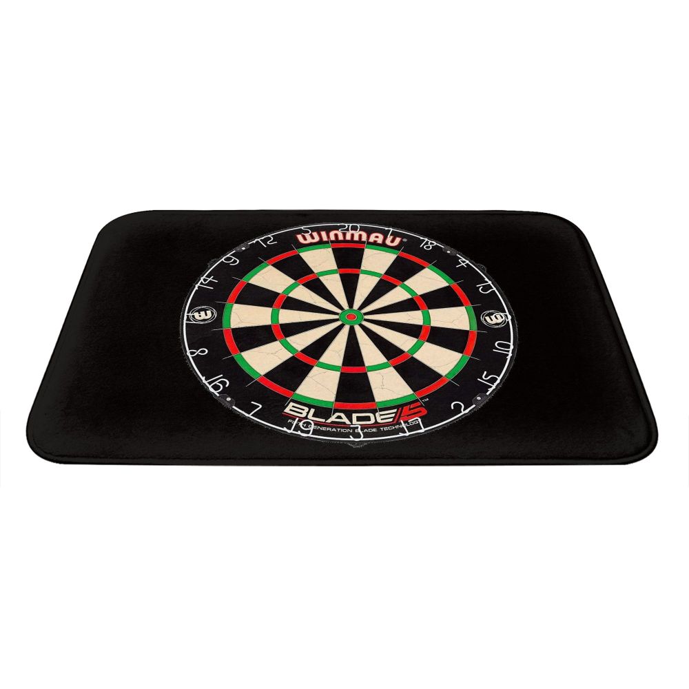Winmau Blade Dartscheibe Anti-Rutsch Fußmatte Bodenmatte Abriebfester Teppich Teppich für Kücheneingang Badezimmer Wohnzimmer Fußabtreter Matten