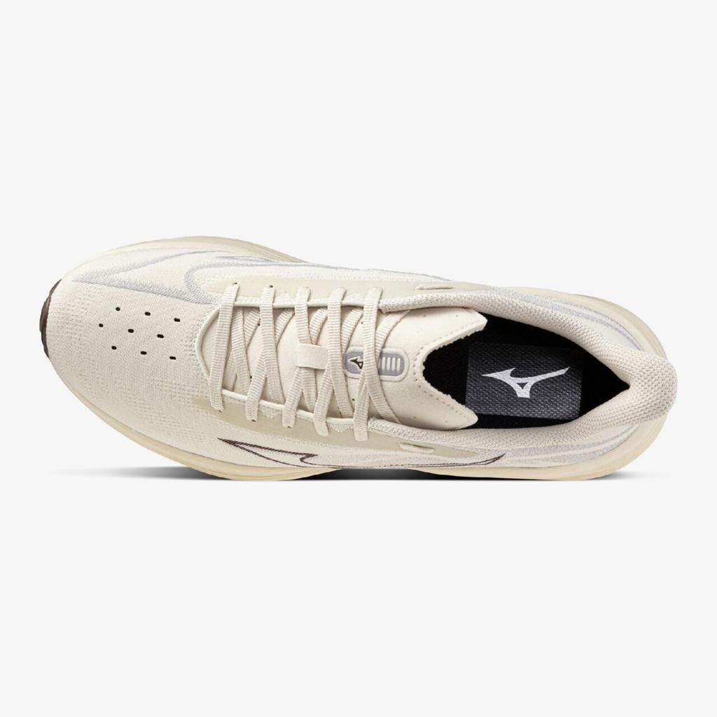 Mizuno Neo Cosmo Running Shoes, Beige, Brown, and Gray, Size 26.0 cm, 2E