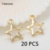 Gold Plated Small Mini Hollow Star/ Heart / Moon Charms For Jewelry Making DIY Bracelets Necklace Earrings