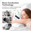 Bone Conduction Bluetooth Speaker Portable Under-Pillow White Noise Sleep Aid Music Box TF Card MP3 Player For Sleeping Timing