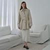 Belted Huf Trench Coat for Women