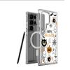 Transparent Full Coverage Evil Pumpkin Head Magnetic Case for iPhone 15/16/17 ProMax