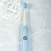 Smart Sonic Electric Toothbrush Low Noise Batteries with 2 Replaceable Brush Heads 2 Min Smart Timer Portable for Travel