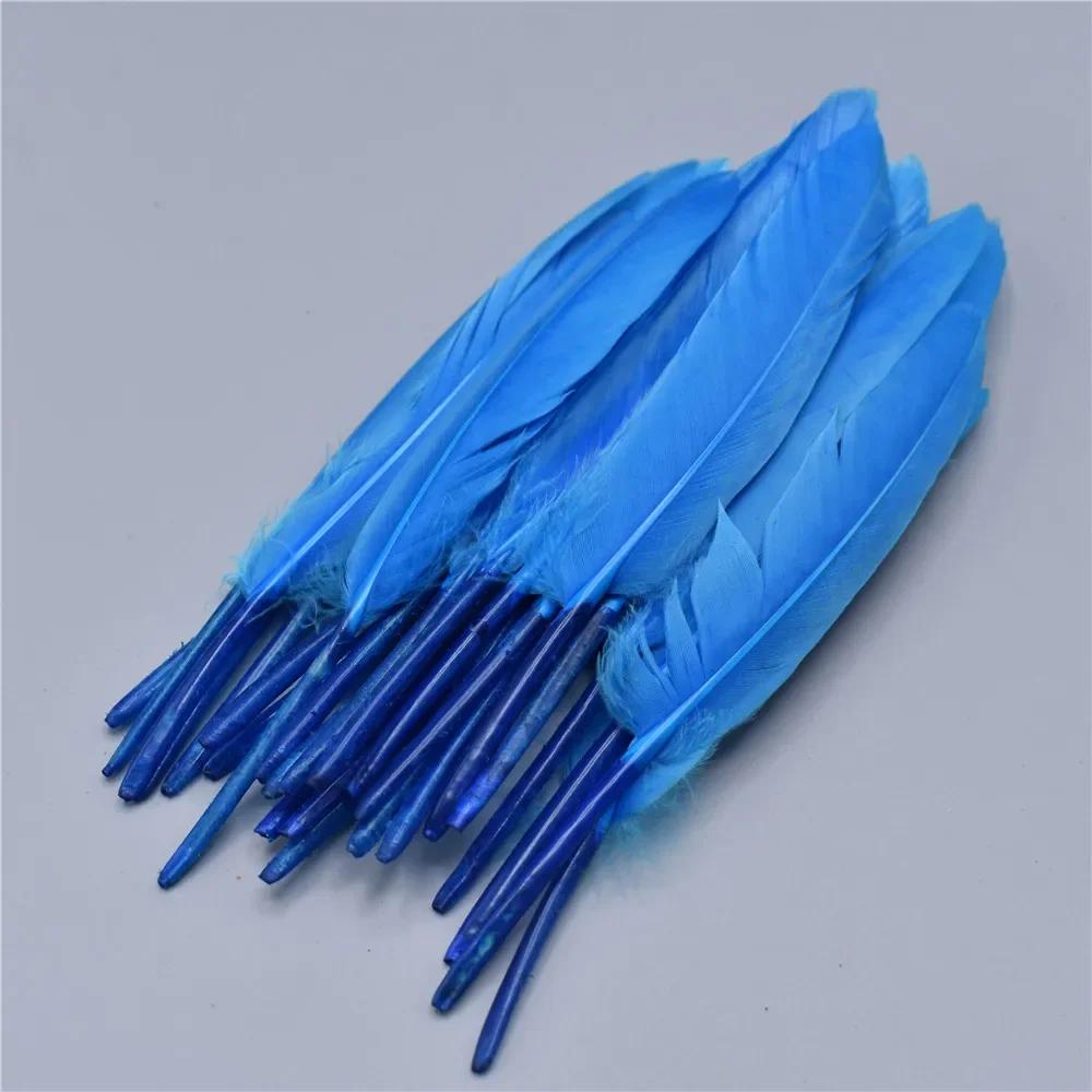 Duck Feathers for Crafts 10-15CM/4-6" Goose Feathers for Jewelry Making White Wedding Feathers Decoration Carnaval Assesoires