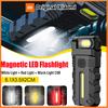 Xiaomi D69 Magnetic LED Flashlight 180 Degree Rotating Head Mini Flashlight Waterproof Compact Magnet Work Light For Outdoor Emergency New