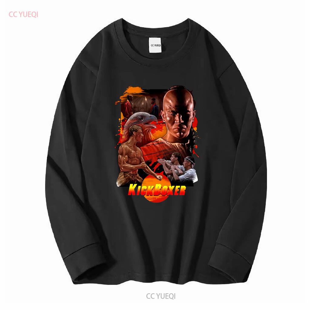 REBAJA Camiseta de Película KickBoxer de Jean Claude Van Damme Algodón Pesado vintage Lavada Transpirable streetwear hombre Ligeramente vintage