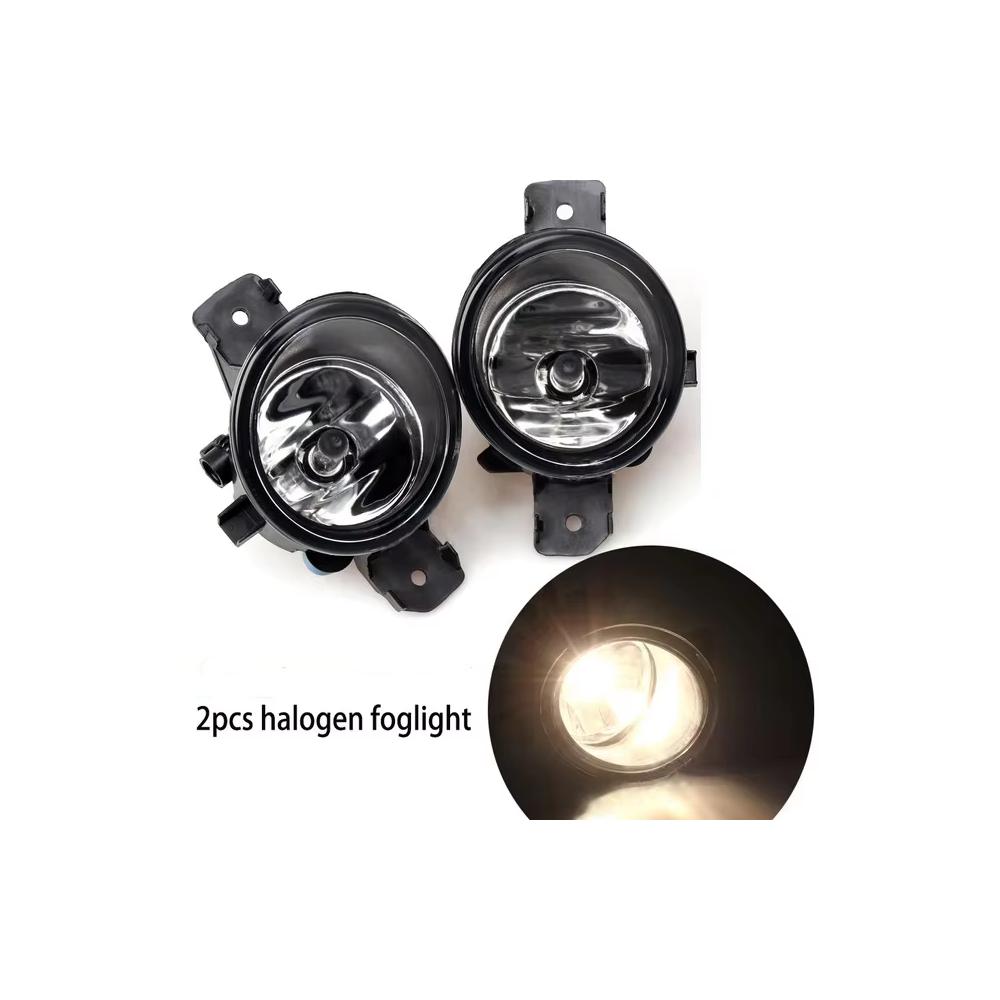 2pcs Led Fog Lights Assembly for Renault Symbol Clio Master Laguna Grand 1998-2014 2015 Halogen Headlights DRL Car Accessories