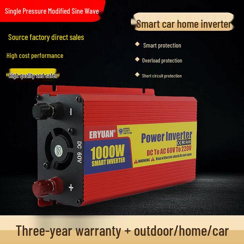 2000W Modified Wave Power Inverter: 220V for 12V/24V/48V/60V Solar and Car Use