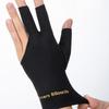Breathable Open Finger Billiard Glove with Adjustable Sticker for Pool & Snooker Players