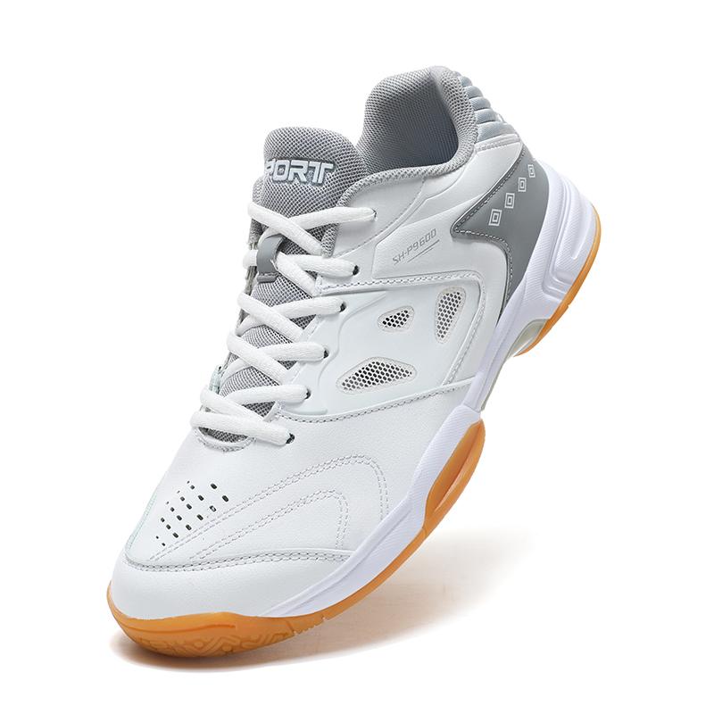 Sports Shoes Tendon Sole Non Slip Badminton Shoes Breathable Mesh Shoes Men's and Women's Tennis Shoes Shock Absorbing Table Tennis Shoes Comfortable