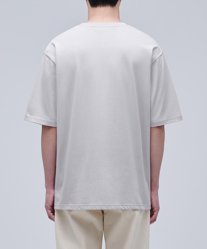 MUSINSA STANDARD Recycled Relaxed Crew Neck T-Shirt [Mushroom]
