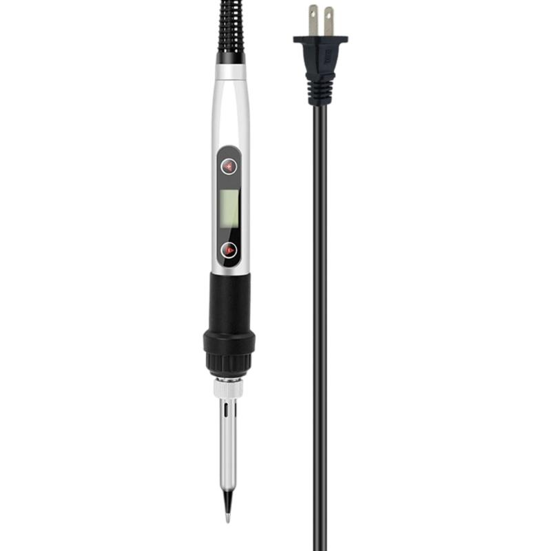 Adjustable Temperature Soldering Iron Digital Display 80W Accuracy Tool Rapid Heating For DIY And Professional Use
