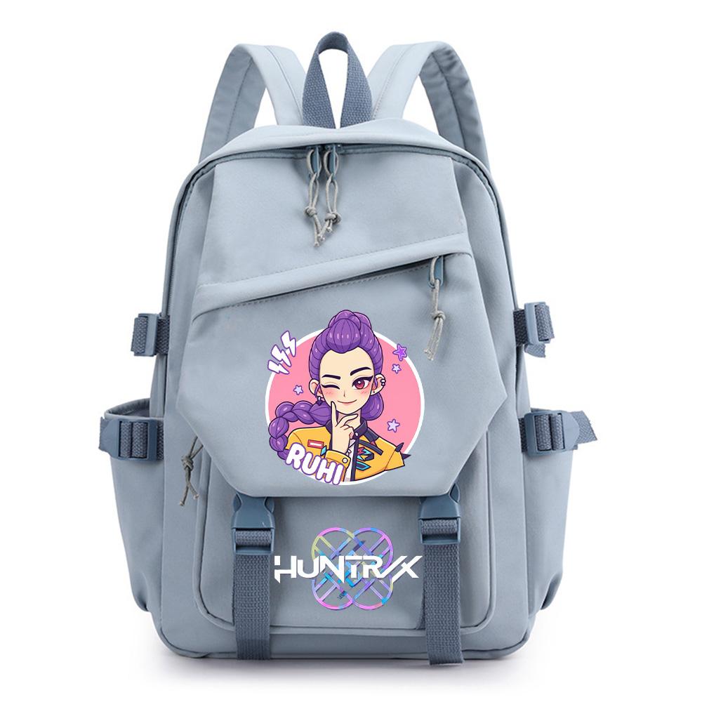 Cartoon K-pop Demon Hunters Printed Backpack for Teenager Boy Gril Schoolbag Children Student Waterproof Bookback Women Waterprooftravel Bag Kid Gift