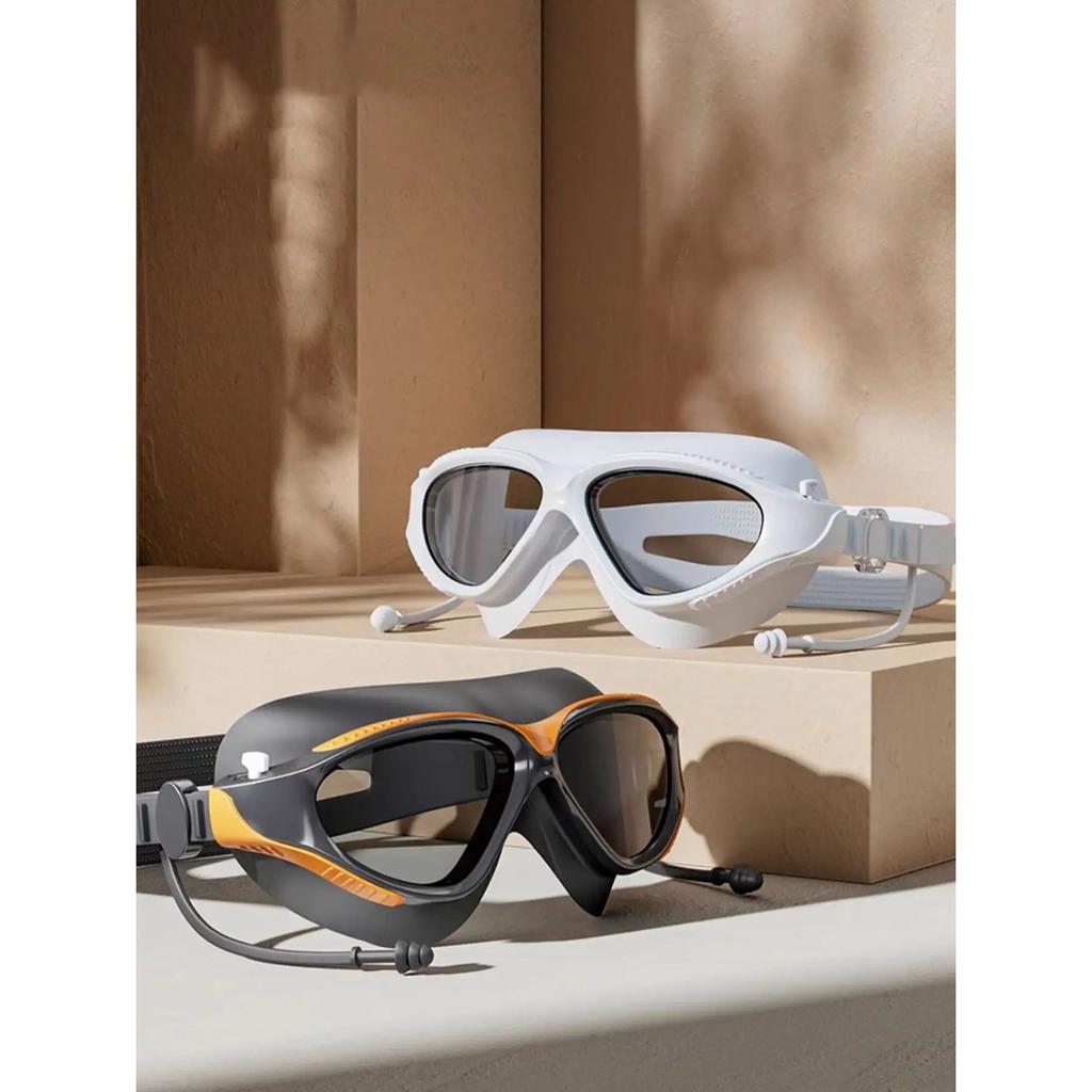 Seasprint Professionelle Erwachsenen Anti-Beschlag UV-Schutz Linse Herren Damen Schwimmbrille Wasserdicht Verstellbar Silikon Schwimmbrille