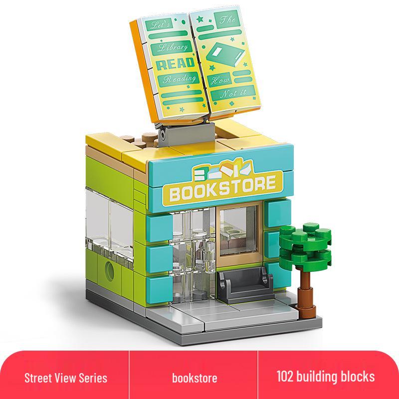 Lele Brothers Compatible Building Blocks: Educational Interlocking House Model for Kids