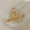 Liquid Metal Lines Large Grab Clip Hair Volume Multi-Disc Hair Shark Clip 2025 Temperament Hairpin