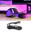 Kopfhörerkabel Audiokabel für ROG für Delta USB-C Gaming-Headset Zubehör Schwarz