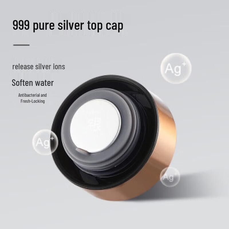 Temeike Bärbar Isolerad Te Mugg med Silverlock