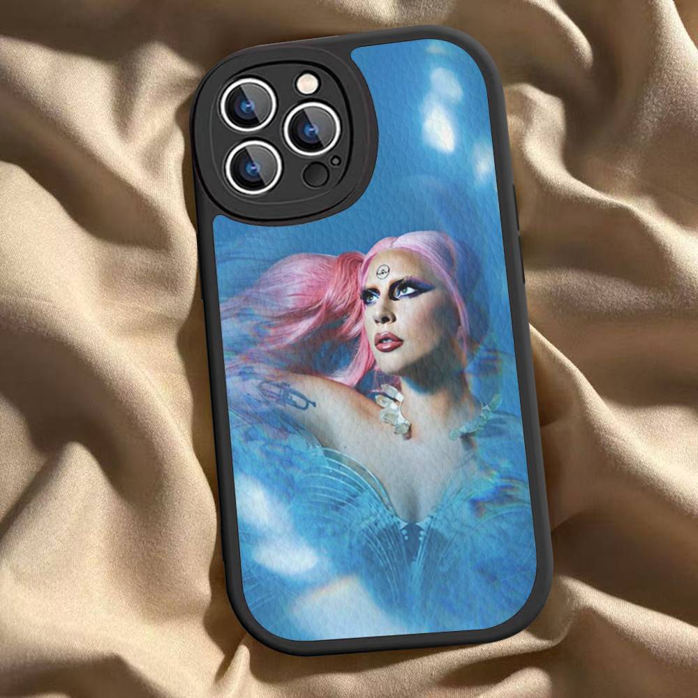 Чехол для телефона из кожи Singer L-Lady Gaga Mayhem Для iphone 16 15 14 Plus 13 12 11 Pro Max Чехол iPhone 15 plus