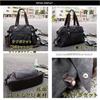 Boston Tote Shoulder Large Shoulder Crossbody Hand for Travel [LEOLEO] Bag, Canvas, Bag, Bag, Capacity, Multi-functional, Bag, Bag, Bag, Stylish, A4,