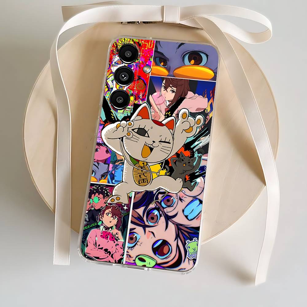 

Anime D-Dandadan M-Momo Phone Case For Samsung S24,30,21,22,23,20 FE,lite,PIus,Ultra,5G,Note,9,10 Transparent Cover SamsungS21Ultra