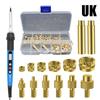 Lötspitzen-Gewindeeinsätze Für Reparatur Strapazierfähiges Professionelles Lötspitzen-Set Für Möbelreparatur Gewerblich Und Industrie