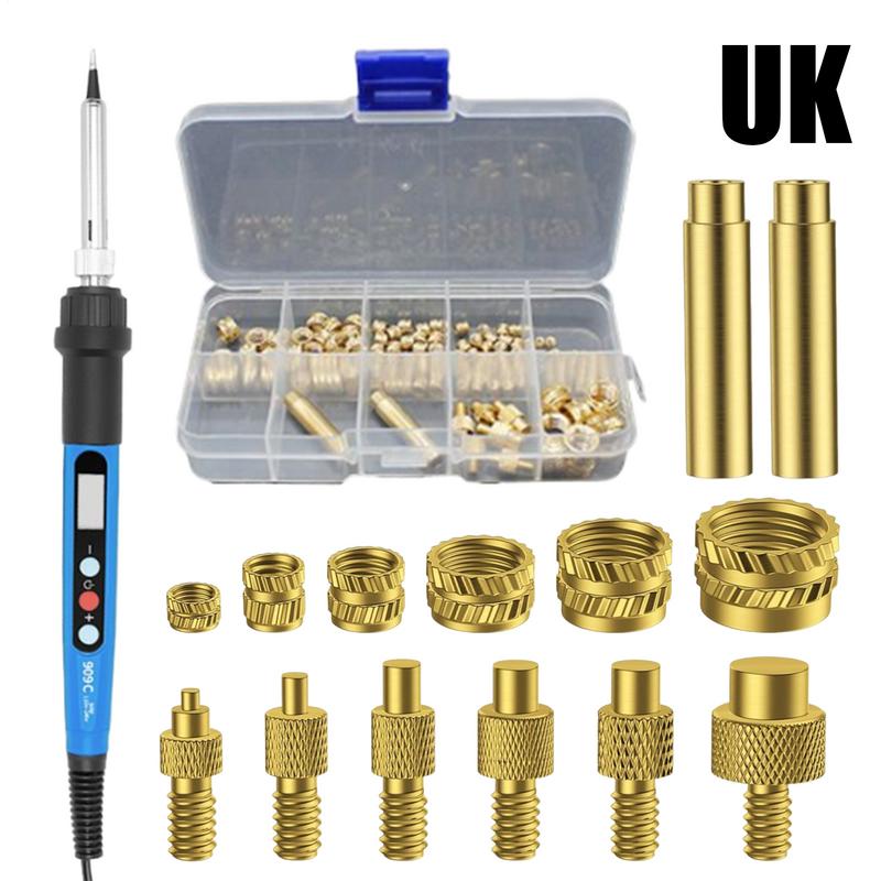Lötspitzen-Gewindeeinsätze Für Reparatur Strapazierfähiges Professionelles Lötspitzen-Set Für Möbelreparatur Gewerblich Und Industrie