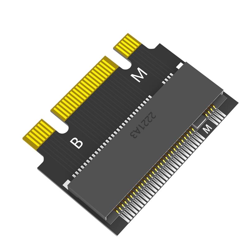 

Адаптер-подовжувач M.2 NVME M Key B+M 2230 до 2242 Замінна плата розширення для T470 T480 L480 T580 X270 X280 1