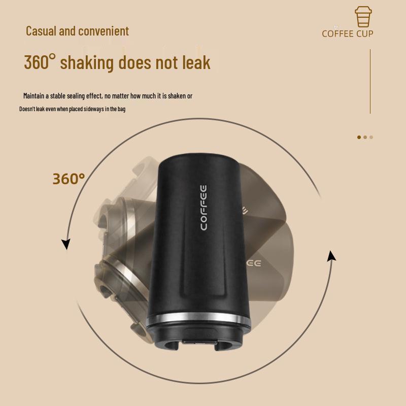 Tazza da Caffè Termica in Acciaio Inossidabile con Display Intelligente - Portatile per Esterni e Pronta per Essere Regalata