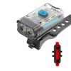 Factory Direct Sales of Bicycle Dual-Tfar and Nearlight Transparent Front Light with Digital Display Anti-glare for Night Riding