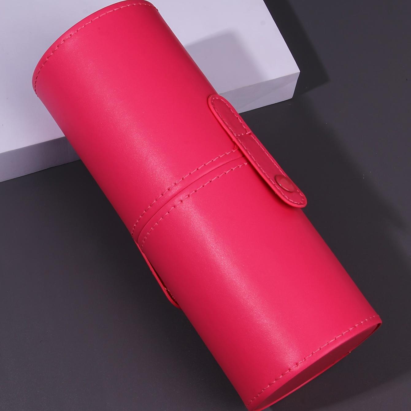 

[Dustproof Makeup Holder] Large Capacity Dustproof Makeup Brush Holder | Chic Multicolor with Lid & Pen Slot for Desk Organization розы красного