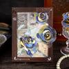 Vintage Gothic Floral Sticker Pack - Hot Stamping Series for Journals & Decorations