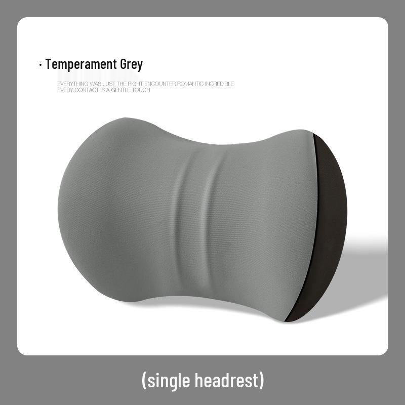 Auto Nacken- und Lendenwirbelstütze: Memory-Schaum-Kopfstützkissen-Set für alle Jahreszeiten