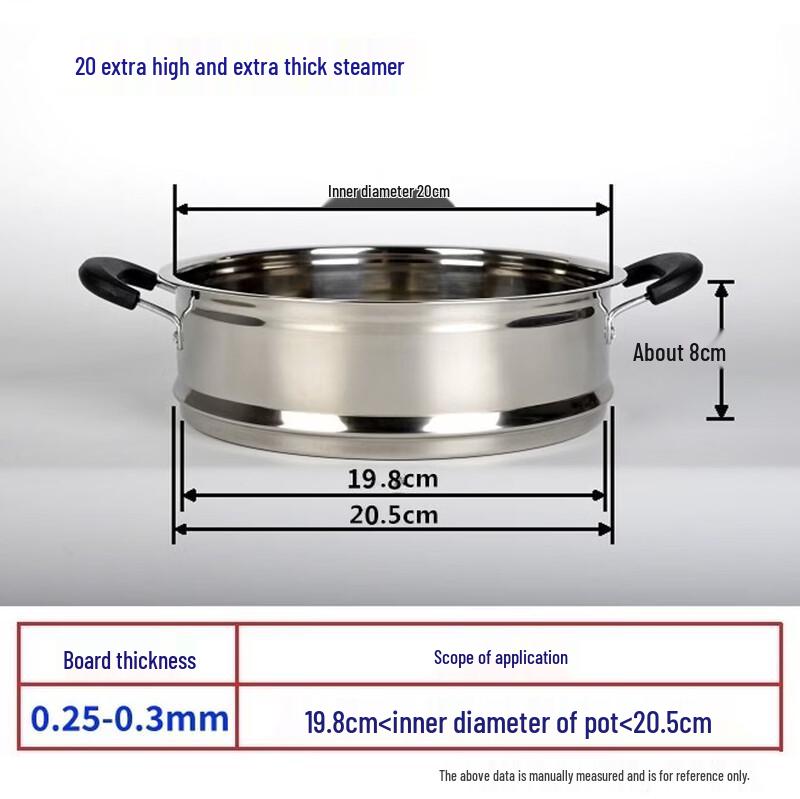 ZISIZ Stainless Steel Steamer Basket